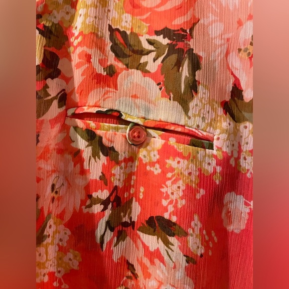 KUT from the Kloth chiffon blouse-large like new - Picture 2 of 8